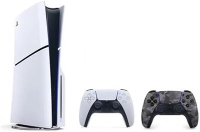 SIE Sony PlayStation 5 Slim Disc с дополнительным контроллером Dualsense Grey Camouflage — международная версия 1000001494 - фото 505822