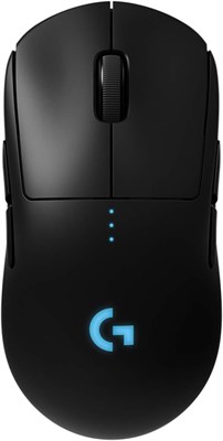Беспроводная игровая мышь Logitech G PRO, датчик HERO 25K, 25 600 точек на дюйм, RGB, сверхлегкая, 4–8 программируемых кнопок, длительное время работы от батареи, совместима с POWERPLAY, создана для киберспорта, ПК/Mac — черная 1000001621 - фото 506393