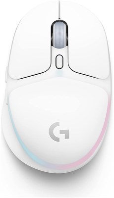 Беспроводная игровая мышь Logitech G G705, настраиваемая подсветка LIGHTSYNC RGB, беспроводная технология LIGHTSPEED, подключение по Bluetooth, легкая, для ПК/Mac/ноутбука — белый дымчатый 1000001715 - фото 506819