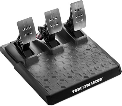 Thrustmaster T3PM, магнитные педали, PS5, PS4, Xbox One, Xbox Series X|S, ПК, 4 режима давления, 100% металлические головки педалей, утяжеленное основание 1000001864 - фото 507486