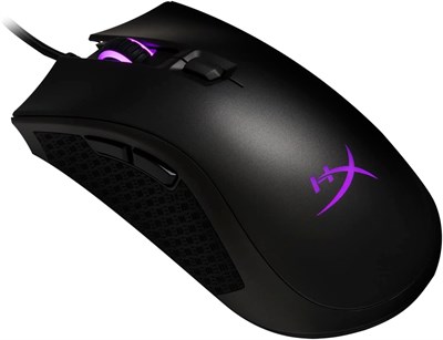 Игровая мышь Hyperx Hx Mc003B Pulsefire Fps Pro, программно управляемые световые эффекты RGB и настройка макросов, сенсор Pixart 3389 с разрешением до 16 000 точек на дюйм, 6 программируемых кнопок, вес мыши 95 г, черная 1000001878 - фото 507549