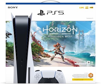 PlayStation 5 Disc Console с набором ваучеров Horizzon Forbidden West () 1000001885 - фото 507583