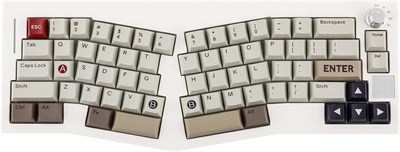 Беспроводная игровая клавиатура EPOMAKER Alice 66, программируемая механическая клавиатура с раскладкой Alice QMK/VIA, проводная клавиатура BT5.0/2.4GHz/USB-C с аккумулятором 4000mAh, возможность горячей замены (линейный переключатель Wisteria) 1000001957 - фото 507914