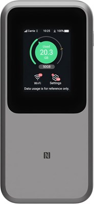 ZTE 5G Pocket WiFi 6 Router U50 Pro, портативная мобильная точка доступа 5G широкополосный модем разблокировка глобальная версия-серый 1000001996 - фото 508090