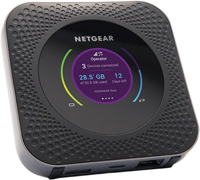 Мобильный маршрутизатор NETGEAR MR1100-100EUS Nighthawk LTE с точкой доступа — разблокирован для всех сетей, серый 1000002014 - фото 508177