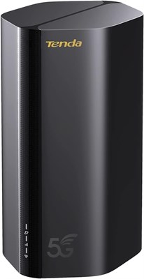 Маршрутизатор Tenda 5G03 5G LTE WLAN для карт Nano SIM (CAT19, 4,67 Гбит/с при загрузке, 1,25 Гбит/с при выгрузке), портативный мобильный маршрутизатор AX1800 Wi-Fi 6, порт Gigabit LAN/WAN, MU-MIMO, Plug & Play, WPA3, черный 1000002028 - фото 508246