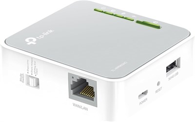 Маршрутизатор WLAN Nano TP-Link TL-WR902AC AC750 (433 Мбит/с (5 ГГц) +300 Мбит/с (2,4 ГГц) (трассировка, точка доступа, ТВ-адаптер, повторитель, маршрутизатор, клиент, медиа, FTP-сервер), wei?/grau 1000002044 - фото 508318