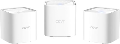 D-Link COVR-1103 Covr AC1200 Двухдиапазонная домашняя Mesh-система Wi-Fi (3 шт.) с MU-MIMO, двумя гигабитными портами, простой настройкой, родительским контролем, работает с Alexa/Google Assistant, сертифицирована по Wi-Fi EasyMesh 1000002090 - фото 508537