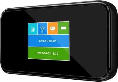 Портативный беспроводной маршрутизатор Porodo MiFi 5G 5000 мАч - черный 1000002113 - фото 508647