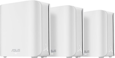ASUS ZenWiFi BD4 (3 шт.) Двухдиапазонный маршрутизатор WiFi 7 (802.11be) AiMesh с возможностью расширения: 3,6 Гбит/с, два порта 2,5 Гбит/с, до 3 SSID для устройств IoT, родительский контроль, VPN, расширенная сетевая безопасность — белый 1000002126 - фото 508702
