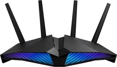 Игровой маршрутизатор ASUS ROG Strix GS-AX5400 WiFi 6 — выделенный игровой порт, VPN Fusion, бесплатная пожизненная защита в Интернете, Instant Guard, AiMesh, адаптивный QoS, переадресация портов, Aura RGB — черный 1000002138 - фото 508758