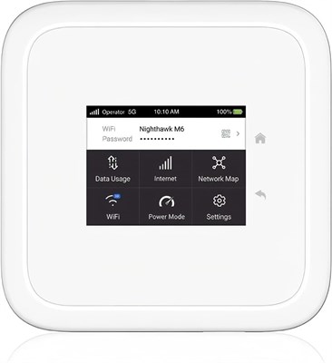 Night hawk M6 5G WiFi 6 Мобильный роутер Hotspot (MR6110) Разблокирован-белый 1000002151 - фото 508813