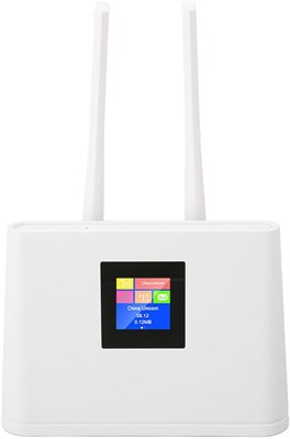 Беспроводной маршрутизатор Cryfokt 4G LTE, беспроводной мобильный маршрутизатор WiFi с точкой доступа 300 Мбит/с CAT4 со слотом для SIM-карты, 2 антенны, устройства для интернет-маршрутизации для UMTS HSPA LTE, от 100 до 240 В (вилка для Великобритании) 1000002199 - фото 509025