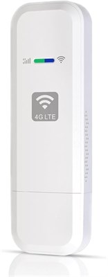 Azonee WiFi модем Dongle, подключение с 4G LTE USB WiFi модемом - точка доступа Интернет для настольных компьютеров, ноутбуков и ПК. Автомобильный WiFi мини беспроводной маршрутизатор со слотом для SIM-карты для подключения на ходу 1000002205 - фото 509053