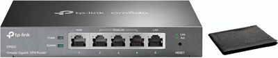 Маршрутизатор TP-Link ER-605 Gigabit VPN | Балансировка нагрузки | Два порта WAN | Межсетевой экран SPI | Управление полосой пропускания | IPsec, PPTP, L2TP VPN | Безопасность бизнес-сетей | Простая настройка | Мониторинг облака, с тканью 1000002329 - фото 509590