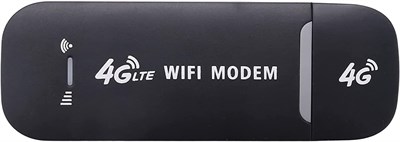 Портативный 4G WiFi-маршрутизатор SYOSI Dongle 150 Мбит/с со слотом для SIM-карты - автомобильная точка доступа Pocket Mobile WiFi (черный для версии с SIM-картой) 1000002330 - фото 509595