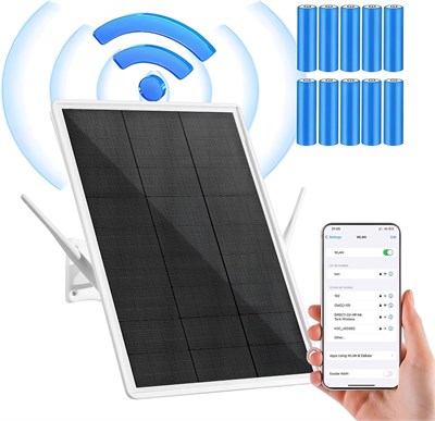 Модем-маршрутизатор SECUEYE Solar 4G LTE, точка доступа WiFi 2,4 ГГц, слот для SIM-карты и встроенный аккумулятор емкостью 26000 мАч, водонепроницаемый IP66 для наружной камеры видеонаблюдения 1000002335 - фото 509616