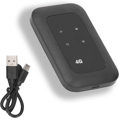 GOWENIC Мобильная точка доступа Wi-Fi, портативный маршрутизатор Wi-Fi 4G LTE со слотом для SIM-карты, до 150 Мбит/с, поддержка 10 подключений пользователей, карманный Wi-Fi для путешествий, дома 1000002355 - фото 509697