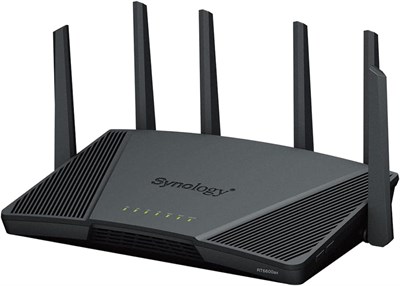 Маршрутизатор Synology RT6600ax WiFi6 1xWAN 3xGbE 1x2.5Gb беспроводной маршрутизатор Трехдиапазонный (2,4 ГГц / 5 ГГц / 5 ГГц) Черный 1000002363 - фото 509731