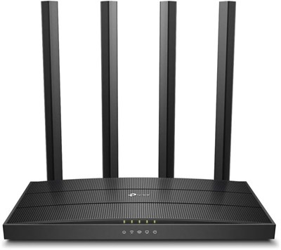 Кабельный разъем TP - Link AC1200 Archer C6 Mesh Wi-Fi маршрутизатор Full Gigabit | 867 Мбит/с 5 ГГц + 300 Мбит/с 2,4 ГГц 4 антенны (черный) 1000002372 - фото 509761