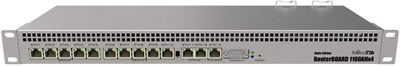 MikroTik RouterBOARD RB1100AHx4 Dude 13-портовый гигабитный маршрутизатор Dude Edition - 1U для монтажа в стойку - 60 ГБ M.2-накопитель 1000002403 - фото 509906