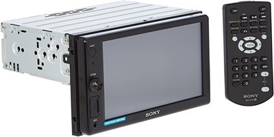 Автомобильная стереосистема Sony XAV1500+XSFB161E Bluetooth с Weblink Cast и двухконусным динамиком, черная 1000002422 - фото 509985