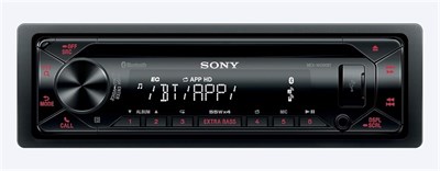 Автомобильное радио Sony MEX-N4300BT с CD, двумя Bluetooth, USB и AUX-подключениями, функцией громкой связи, CD-ресивер размером 1 DIN, 4 x 55 Вт 1000002446 - фото 510098