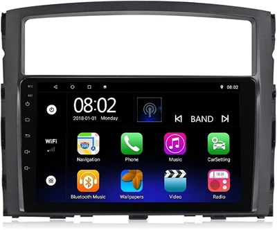 Автомобильная стереосистема Ukmaster для Mitsubishi Pajero 2010–2019 (16 ГБ встроенной памяти + 1 ГБ ОЗУ) 1000002515 - фото 510433