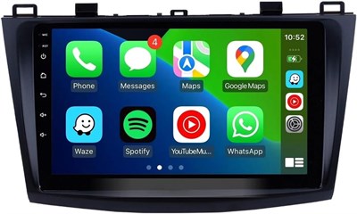 Универсальное Android-радио Mazda 3 2010-2013 гг. - 2+32 ГБ - QLED-экран - Усилитель звука - Бесплатная задняя камера - Подключаемый оригинальный кабель - Wi-Fi и Bluetooth - GPS-навигация - Автомобильная стереосистема 1000002547 - фото 510586