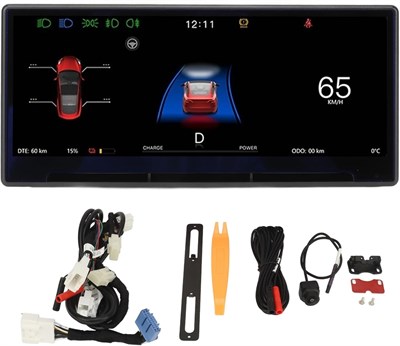 Экран Cryfokt Carplay, портативный 8,9-дюймовый IPS, автомобильная стереосистема с независимыми вентиляционными отверстиями, портативный Carplay для навигационной стереосистемы Model 3 Y (-1610240000312) 1000002554 - фото 510621