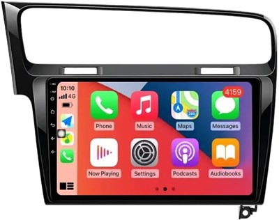 Автомобильный стереоплеер Fabrik® для Volkswagen Golf 7 MK7 VII 2013–2021 гг. с системой Android, планшетами IPS AHD с сенсорным экраном, Bluetooth, FM-радио, офлайн/онлайн GPS (2+64 ГБ Apple Carplay+Android Auto) 1000002580 - фото 510742
