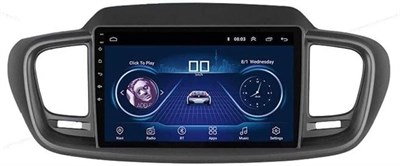 Автомобильная стереосистема Android для KIA SORENTO 2015 2016 2017 4 ГБ ОЗУ 64 ГБ ПЗУ Mirror-Link Wi-Fi BT, радио GPS-навигация, 10-дюймовый сенсорный экран IPS с камерой заднего вида в комплекте (4+64G с Apple Carplay) 1000002599 - фото 510832