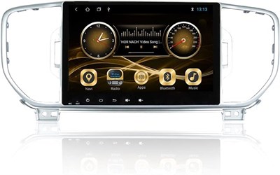 Автомобильный стереоэкран Clayton для Kia Sportage 2016–2017 гг., полносенсорный Android-мультимедийный монитор и экран, планшеты, видеоплееры, поддержка 1024x768P (RAM 6 ГБ, ROM 128 ГБ) 1000002614 - фото 510900
