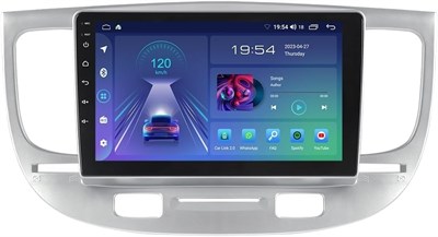 Автомобильная стереосистема Android для Kia Rio 2 2005-2011 гг., 6 ГБ ОЗУ, 128 ГБ ПЗУ, поддержка SIM-карты, 9-дюймовый MirrorLink WiFi BT, сенсорный экран IPS с камерой AHD (6+128 ГБ с Apple Carplay) 1000002624 - фото 510943