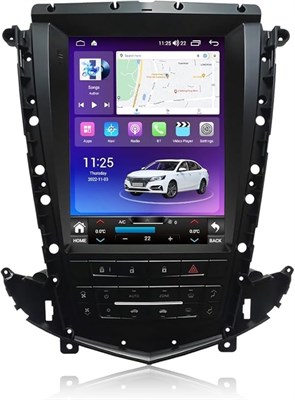 Автомобильная стереосистема для Cadillac SRX Radio Upgrade 2010 2011 2012, замена стереосистемы Android, управление с рулевого колеса, встроенный беспроводной CarPlay Android Auto, бесплатная камера, быстрый интерфейс 4+64 ГБ 1000002633 - фото 510984