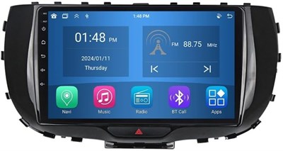 RoverOne 4+64 ГБ автомобильное радио стерео CarPlay Android Auto GPS навигация Bluetooth для Kia Soul SK3 2019 2020 сенсорный экран плеер 1000002658 - фото 511103