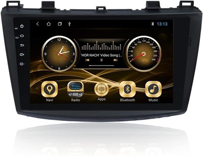 Автомобильный стереоэкран Clayton для Mazda 3,2010-2014, сенсорный Android-мультимедийный монитор и экран, планшеты, видеоплееры, поддержка 1024x768P (RAM 4 ГБ, ROM 64 ГБ) 1000002666 - фото 511143