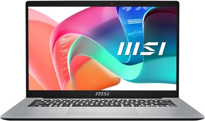 MSI Modern 14 F13MG, тонкий ноутбук, 14-дюймовый дисплей FHD, Intel Core i5-1335U, 8 ГБ ОЗУ, 512 ГБ SSD, графика Iris Xe, Win11, Eng-Arb K/B, серебристый - [9S7-14S122-053] 1000002945 - фото 512504