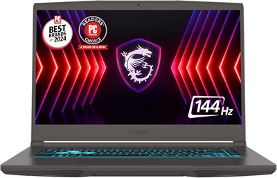 Игровой ноутбук MSI Thin 15 15,6” 144 Гц FHD: Intel Core i5-13420H, NVIDIA Geforce RTX 2050, 16 ГБ DDR4, 512 ГБ NVMe SSD, Cooler Boost 5, Win 11: черный B13UCX-2040US 1000002955 - фото 512549