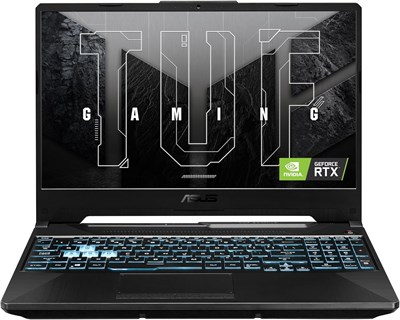 ASUS TUF A15 FA506NC-HN005 AMD Ryzen R5-7535HS/8 ГБ ОЗУ/512 ГБ SSD/NVIDIA GeForce RTX 3050 4 ГБ/15,6 FHD(1920x1080) 144 Гц/Windows 11 Домашняя/1-зонная RGB-подсветка - графитовый черный 1000003002 - фото 512781
