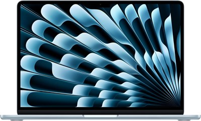 Apple MacBook Air 2025 года (13 дюймов, чип Apple M4 с 10-ядерным ЦП и 8-ядерным ГП, 16 ГБ объединенной памяти, 256 ГБ) - Небесно-голубой;Английский 1000003087 - фото 513194