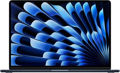 Apple MacBook Air 2025 года (15 дюймов, чип Apple M4 с 10-ядерным ЦП и 10-ядерным ГП, 16 ГБ объединенной памяти, 256 ГБ) - полночь; арабский/английский 1000003108 - фото 513299