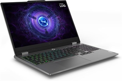 Игровой ноутбук Lenovo LOQ 15IAX9, дисплей FHD 15,6 дюйма с частотой 144 Гц, процессор Intel Core i5-12600HX, ОЗУ DDR5 12 ГБ, твердотельный накопитель SSD 512 ГБ, видеокарта NVIDIA GeForce RTX 3050 6 ГБ, клавиатура с подсветкой ENG, цвет Luna Grey 1000003124 - фото 513377