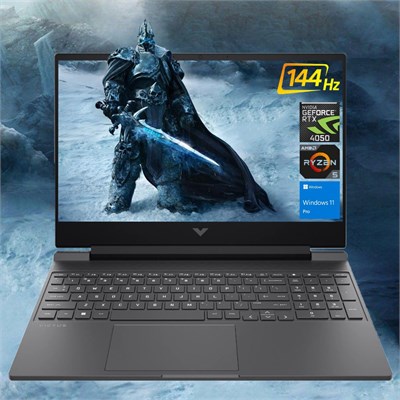 Игровой ноутбук HP Victus 15.6 Ryzen 5 RTX 4050 Premium, 15,6-дюймовый FHD 144 Гц, AMD Ryzen 5 8645HS (Beats Intel i7-1355U и Intel i5-14400F), NVIDIA GeForce RTX 4050, 32 ГБ DDR5 RAM, 1 ТБ SSD, КБ, 1000003150 - фото 513504
