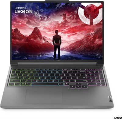 Lenovo Legion Slim 5 16ARP9 с чипом AI, 16" WQXGA 100% sRGB 165 Гц, Ryzen 7 7435HS, 16 ГБ ОЗУ, 1 ТБ SSD, графический процессор RTX 4060 8 ГБ GDDR6, 4-зонная RGB Eng-Arb, W11, Luna Grey - [83EX002GAX] + 2 года Premium Care 1000003172 - фото 513608