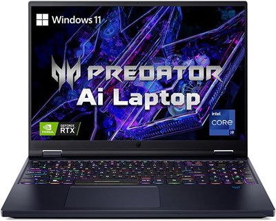 Игровой ноутбук Acer Predator Helios Neo 16, процессор Intel Core i9-14900HX 14-го поколения, 24 ядра до 5,80 ГГц/8 ГБ Nvidia RTX4070/16 дюймов, 240 Гц/WiFi-6E/RGB KB/Win11 Home/черный (32 ГБ ОЗУ | 2 ТБ SSD) 1000003206 - фото 513766