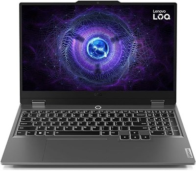 Игровой ноутбук Lenovo LOQ 15IRX9, Intel Core i7-13650HX, 24 ГБ ОЗУ, 512 ГБ SSD, Nvidia RTX 3050 6 ГБ, 15,6-дюймовый FHD 144 Гц, Win11 Pro, Luna Grey, клавиатура с подсветкой ENG-ARB 1000003229 - фото 513881