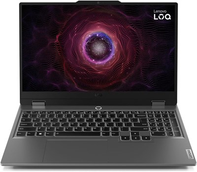 Lenovo LOQ 15ARP9 с чипом AI, 15,6-дюймовым дисплеем FHD IPS 100% SRGB 144 Гц, Ryzen 7 7435HS, 24 ГБ ОЗУ, 1 ТБ SSD, графический процессор RTX 4070 8 ГБ GDDR6, подсветка Eng-Arb, Win11, Luna Grey - [83JC008CAX] 1000003273 - фото 514089