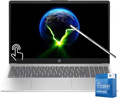 Флагманский ноутбук HP 2025 с сенсорным экраном 15,6-дюймовым дисплеем, 10-ядерным процессором Intel i5-1235U (до 4,4 ГГц (Beat i7-1195G7), 32 ГБ ОЗУ, твердотельным накопителем PCIe на 1024 ГБ, цифровой клавиатурой, Bluetooth 5, Win 11 Home s, со стилусом 1000003319 - фото 514311