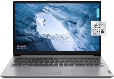 Ноутбук Lenovo Ideapad 1i, 15,6-дюймовый дисплей FHD, 10-ядерный процессор Intel Core i5-1235U, 16 ГБ ОЗУ, 512 ГБ SSD, графика Intel Iris Xe, Wi-Fi 6, Windows 11 Home, Cloud Grey, комплект (обновленный) 1000003392 - фото 514667